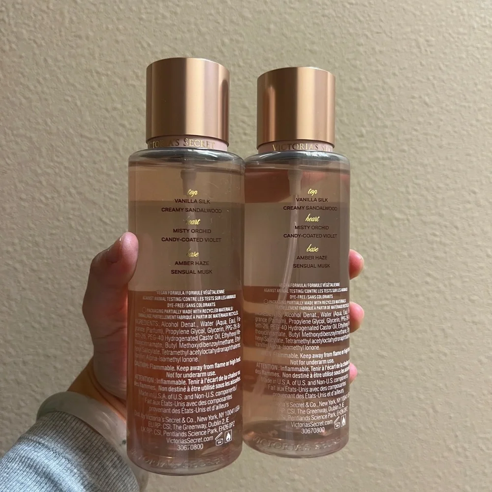 2X VICTORIA'S SECRET VANILLA REBEL MIST 8.4 OZ
